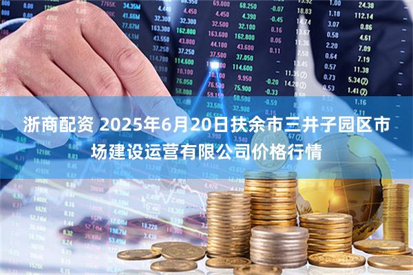 浙商配资 2025年6月20日扶余市三井子园区市场建设运营有限公司价格行情